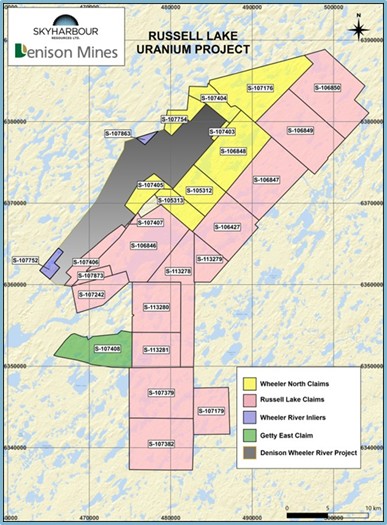 Russell Lake Uranium Project