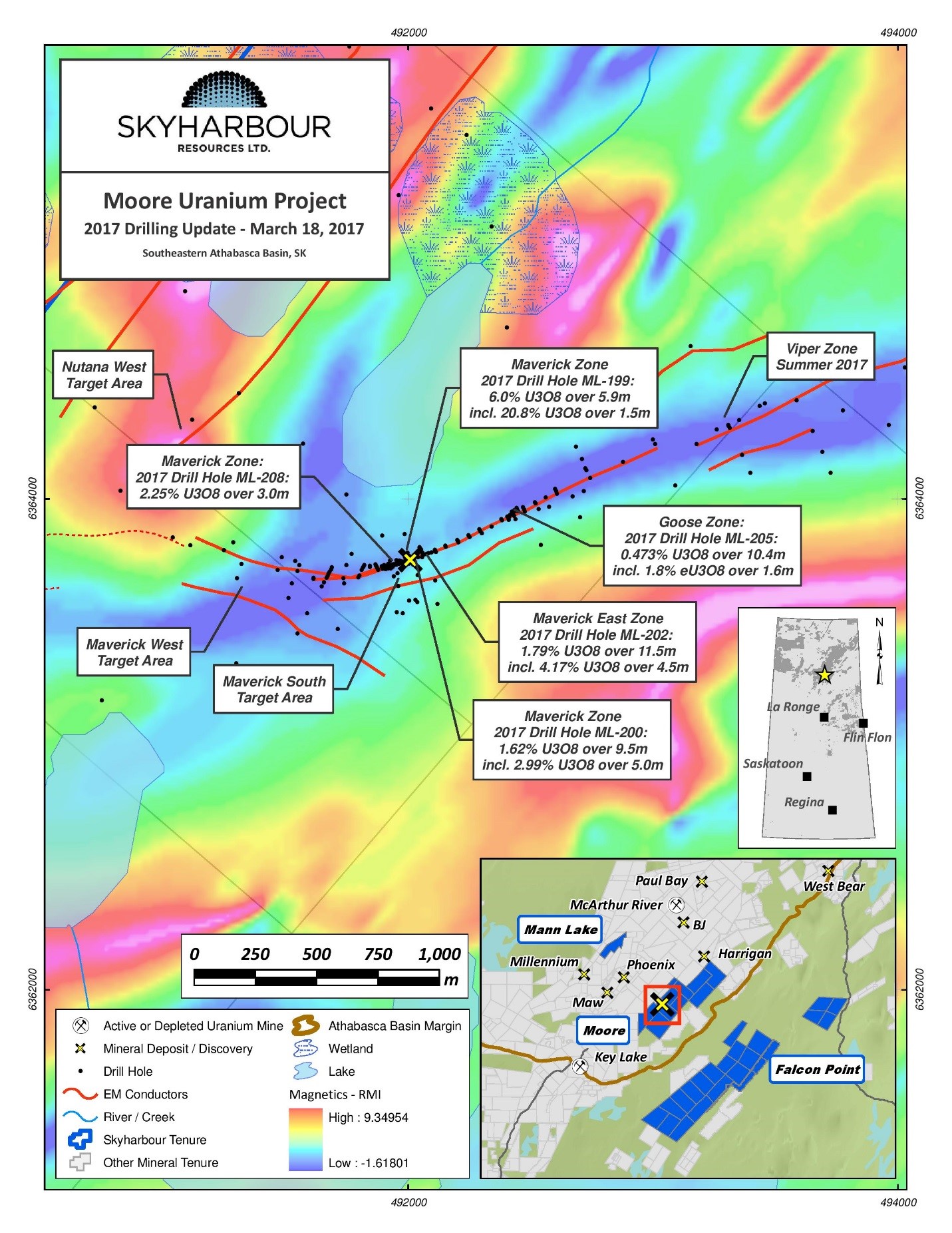 Moore Lake project
