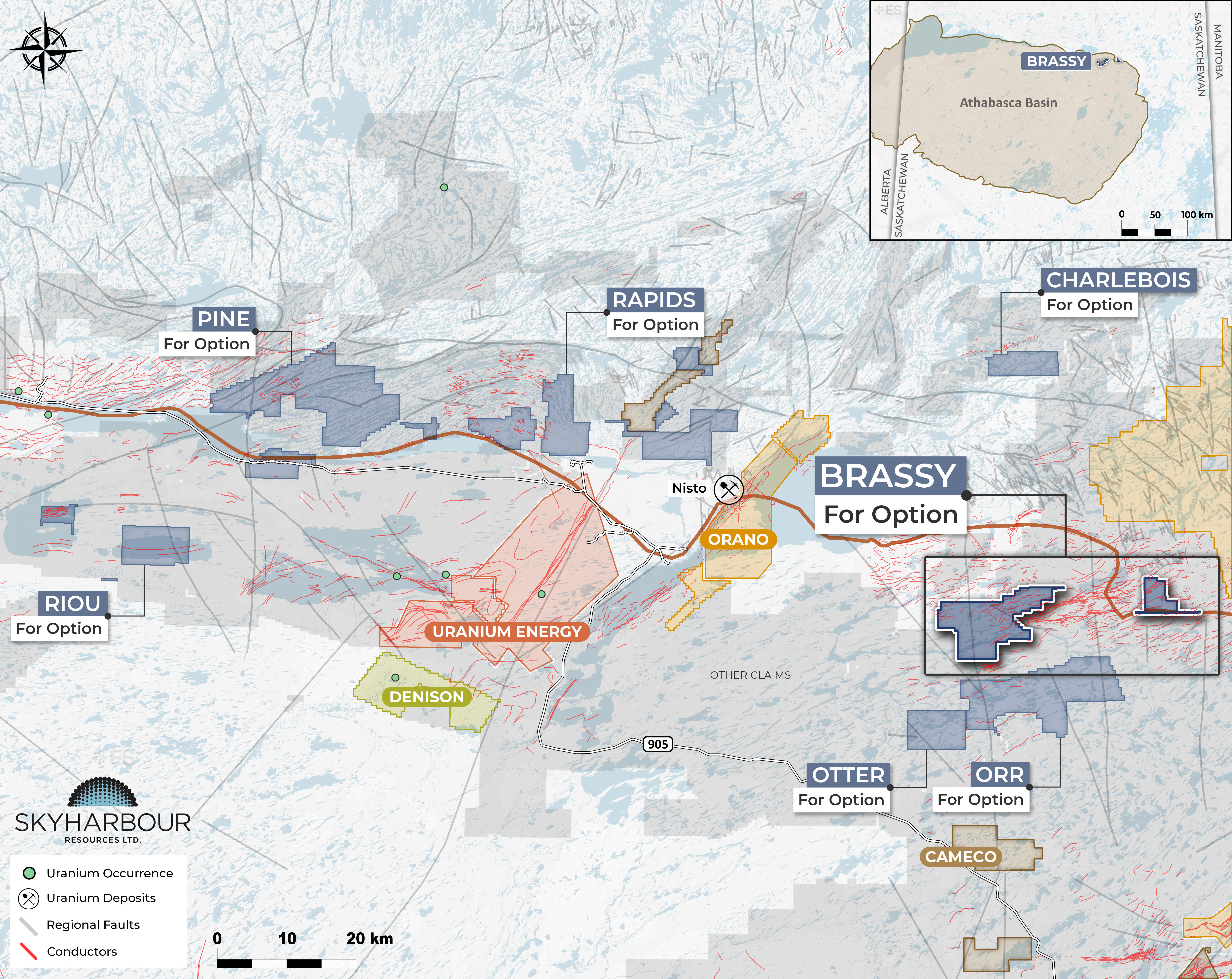 Brassy Map