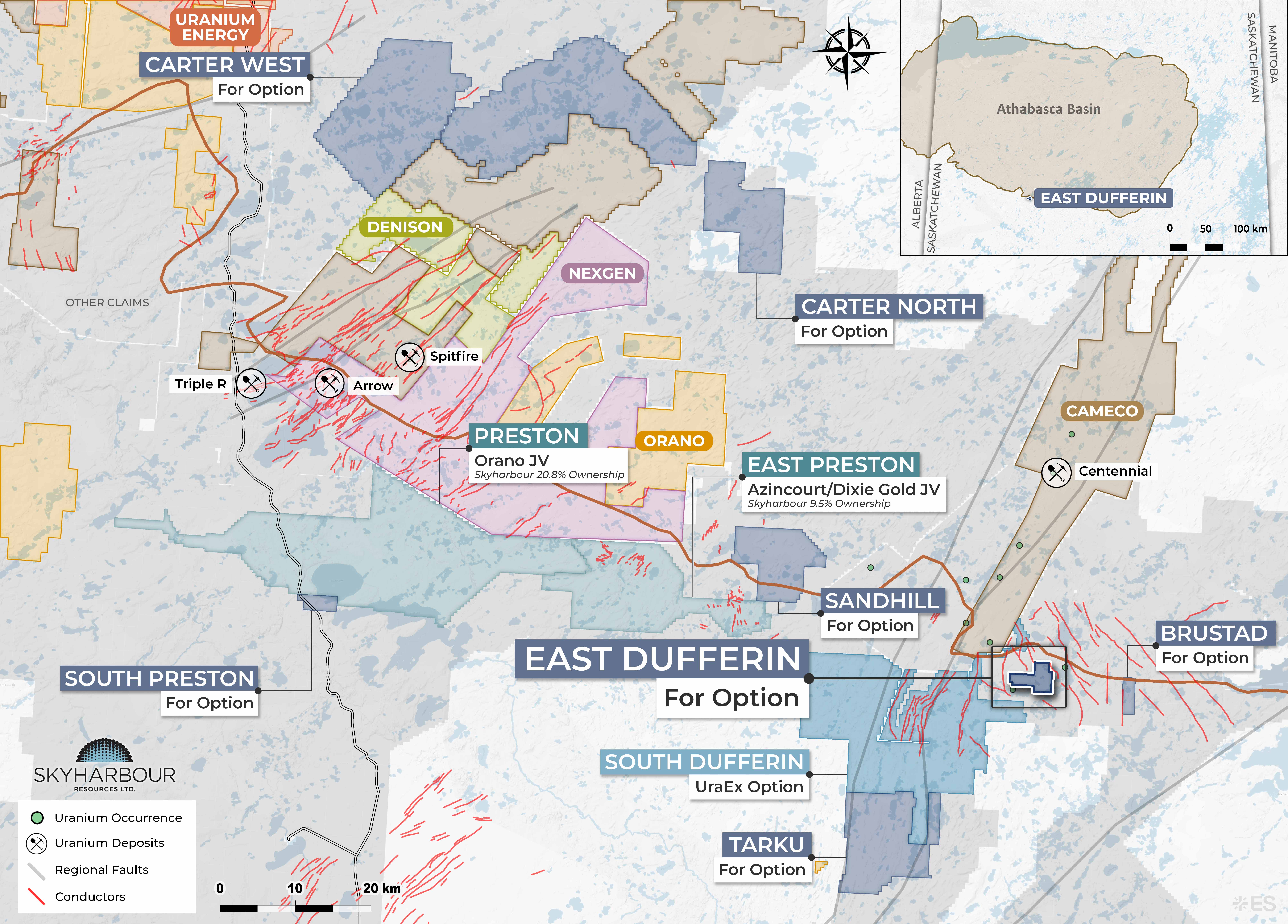 East Dufferin Map
