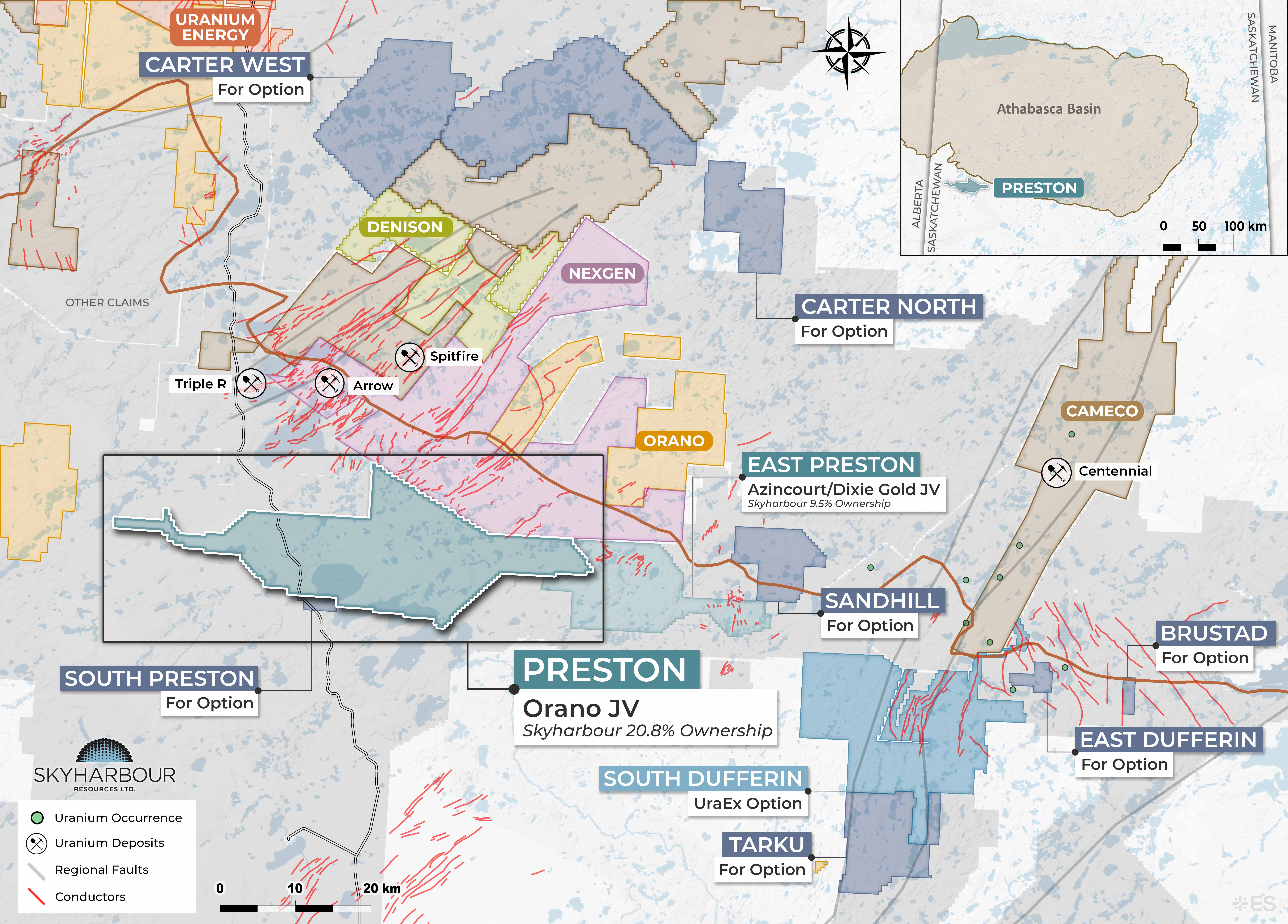 Preston Map