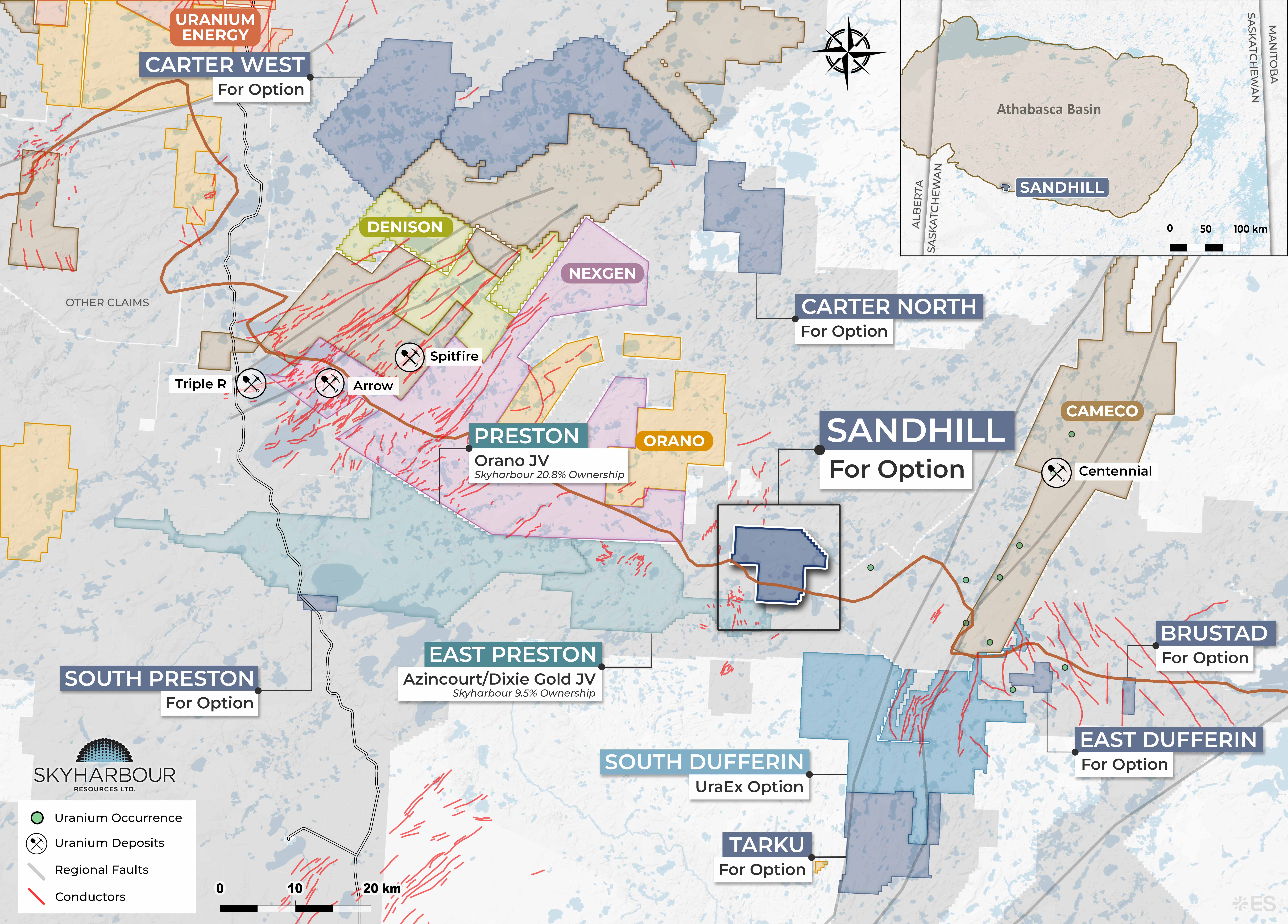 Sandhill Map
