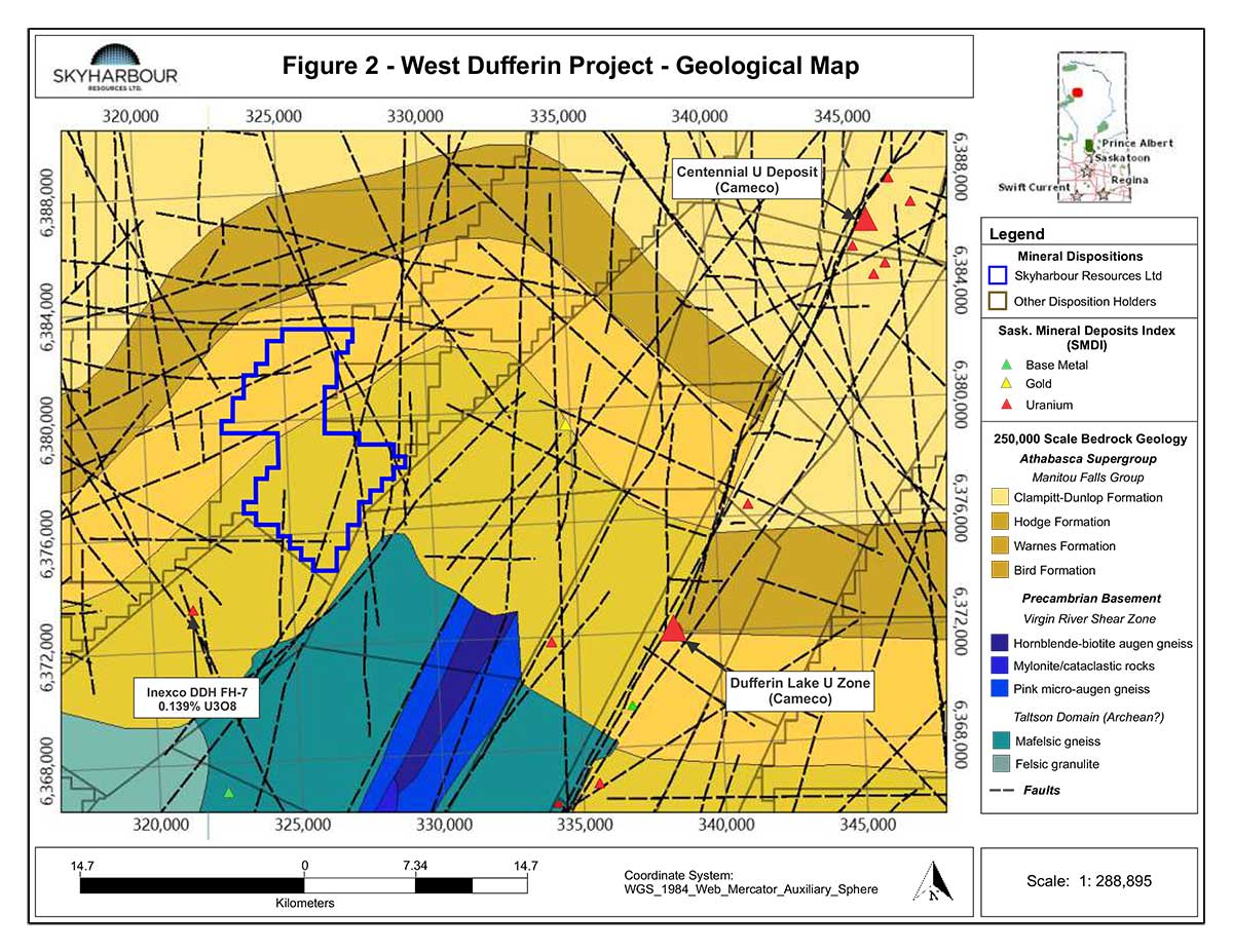 West Dufferin Geological Map